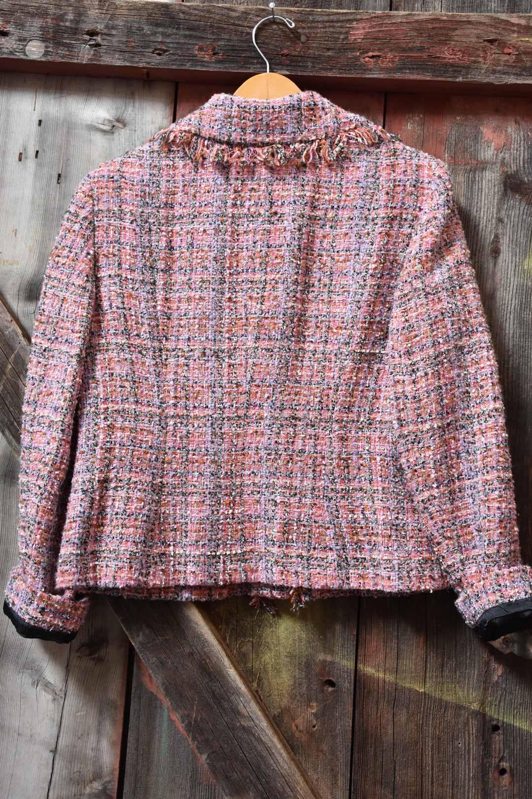 PINK ANGEL CROP BLAZER