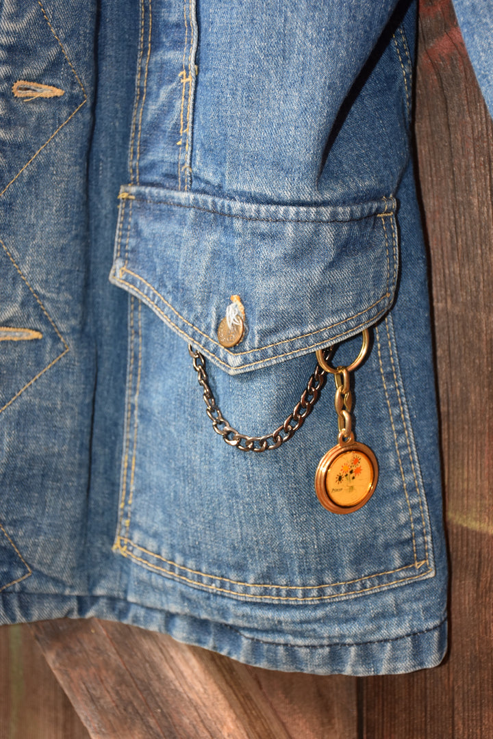 LEE STORM RIDER DENIM SHERPA JACKET