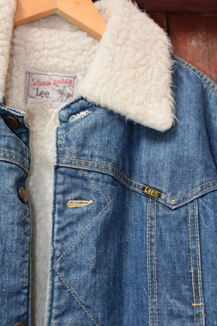LEE STORM RIDER DENIM SHERPA JACKET