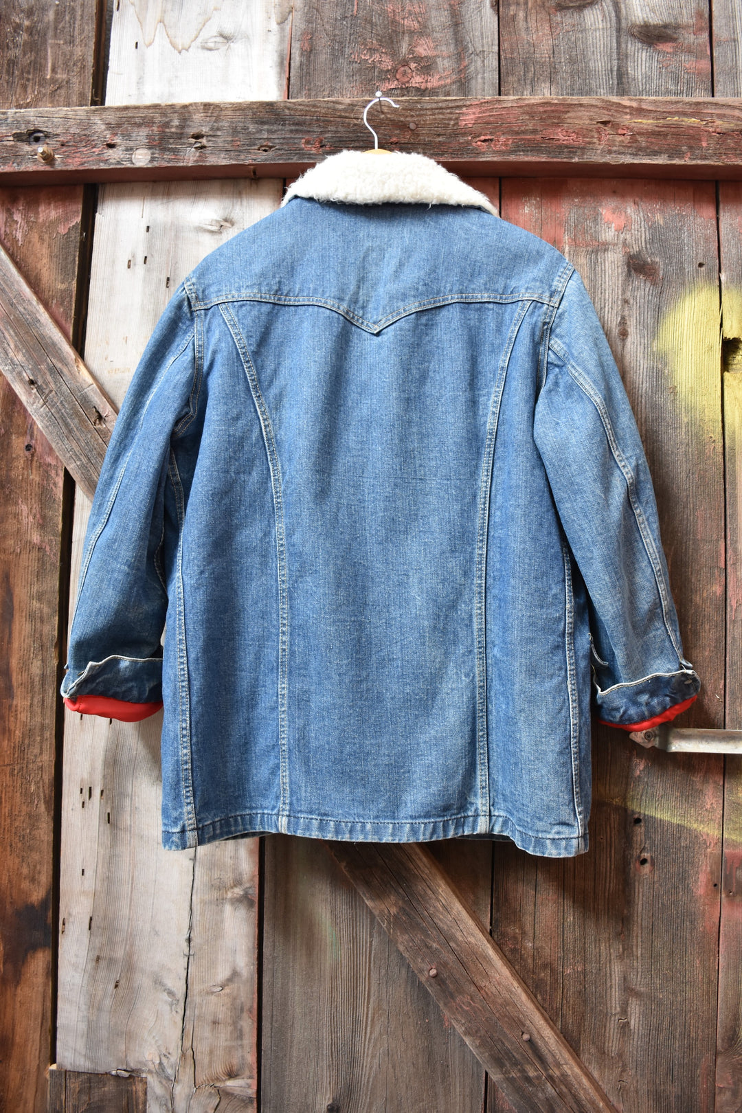 LEE STORM RIDER DENIM SHERPA JACKET