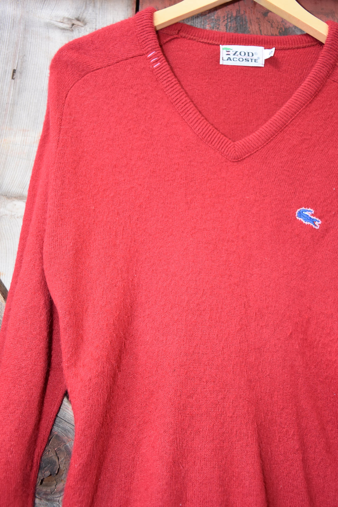 IZOD RED SWEATER
