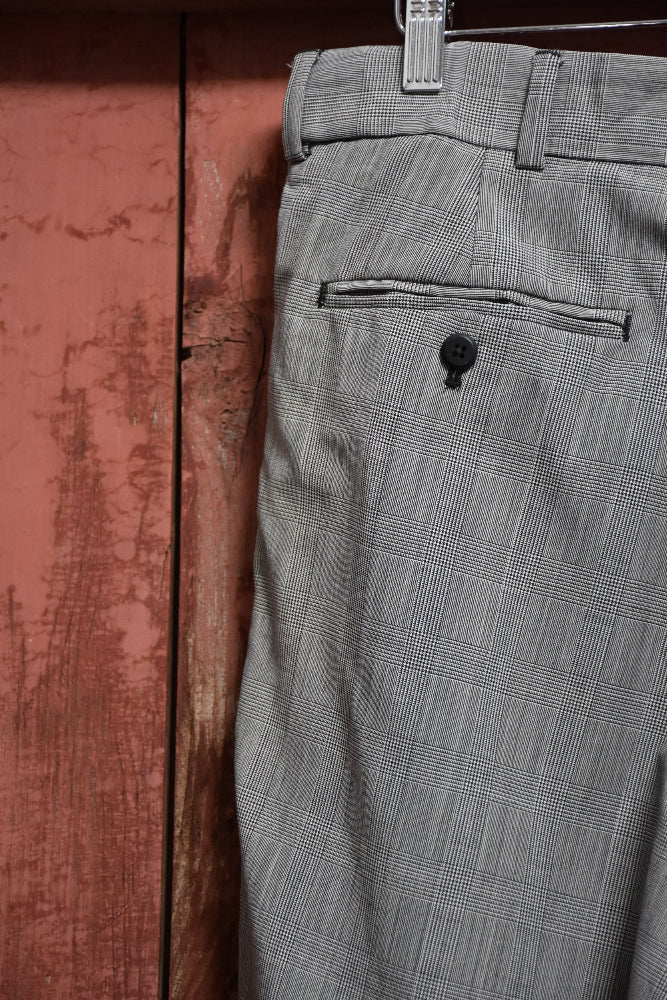 PALOMA MEN'S PLAID TROUSERS-SIZE 32