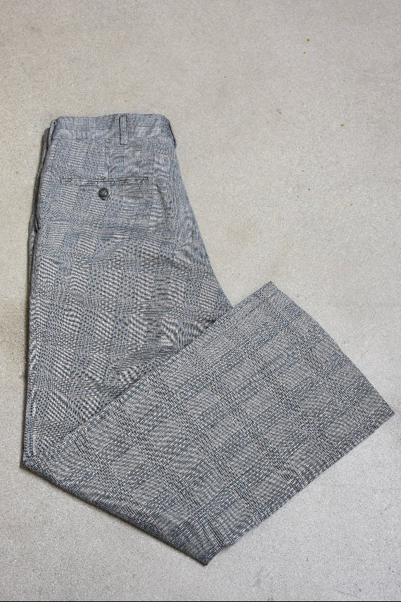 DARCIE MEN'S PLAID TROUSERS-SIZE 30