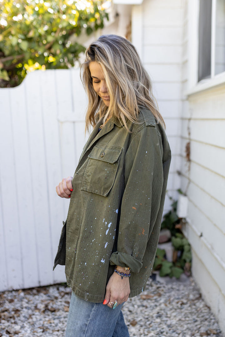 JADE MILITARY JACKET - Kingfisher Road - Online Boutique