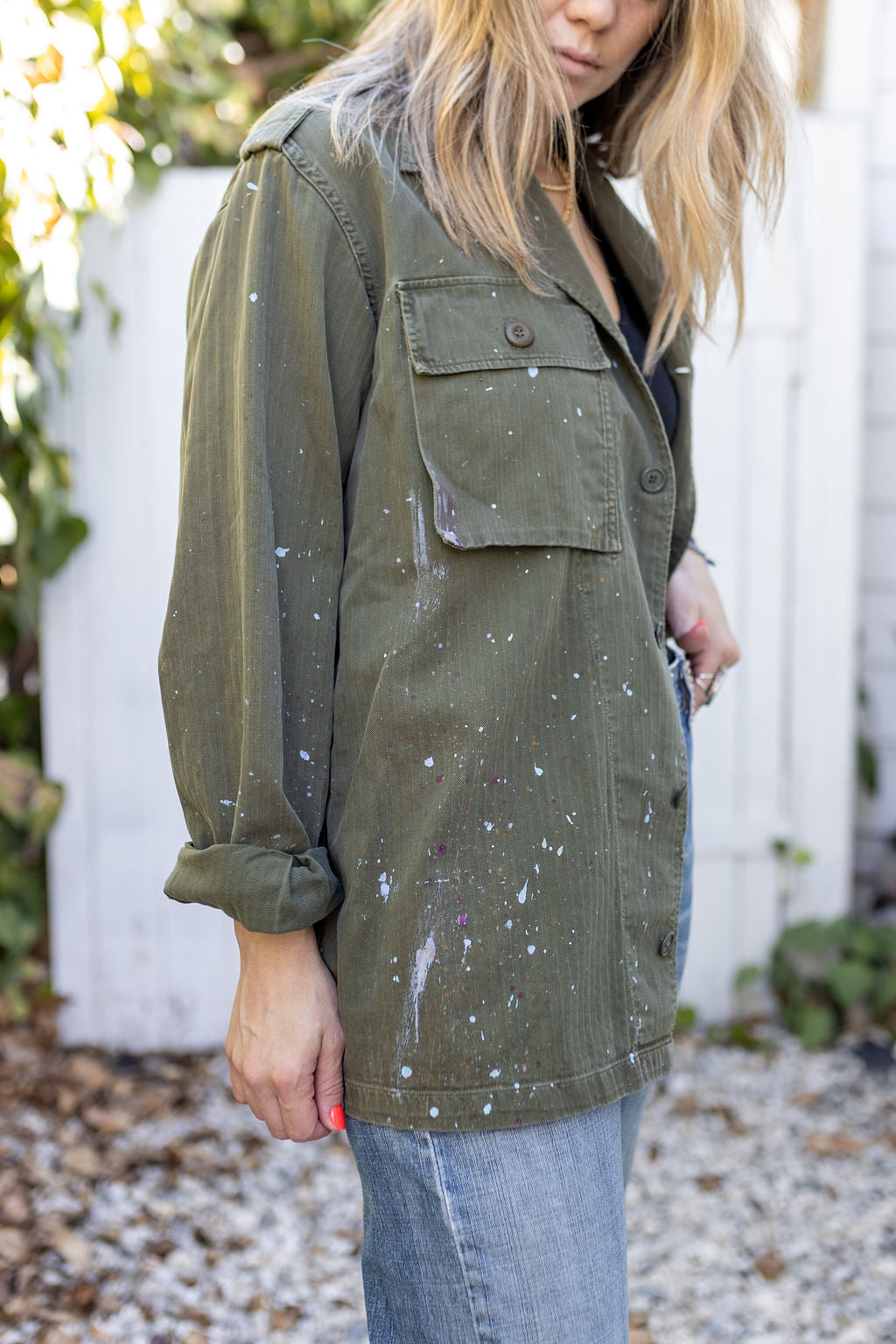 JADE MILITARY JACKET - Kingfisher Road - Online Boutique