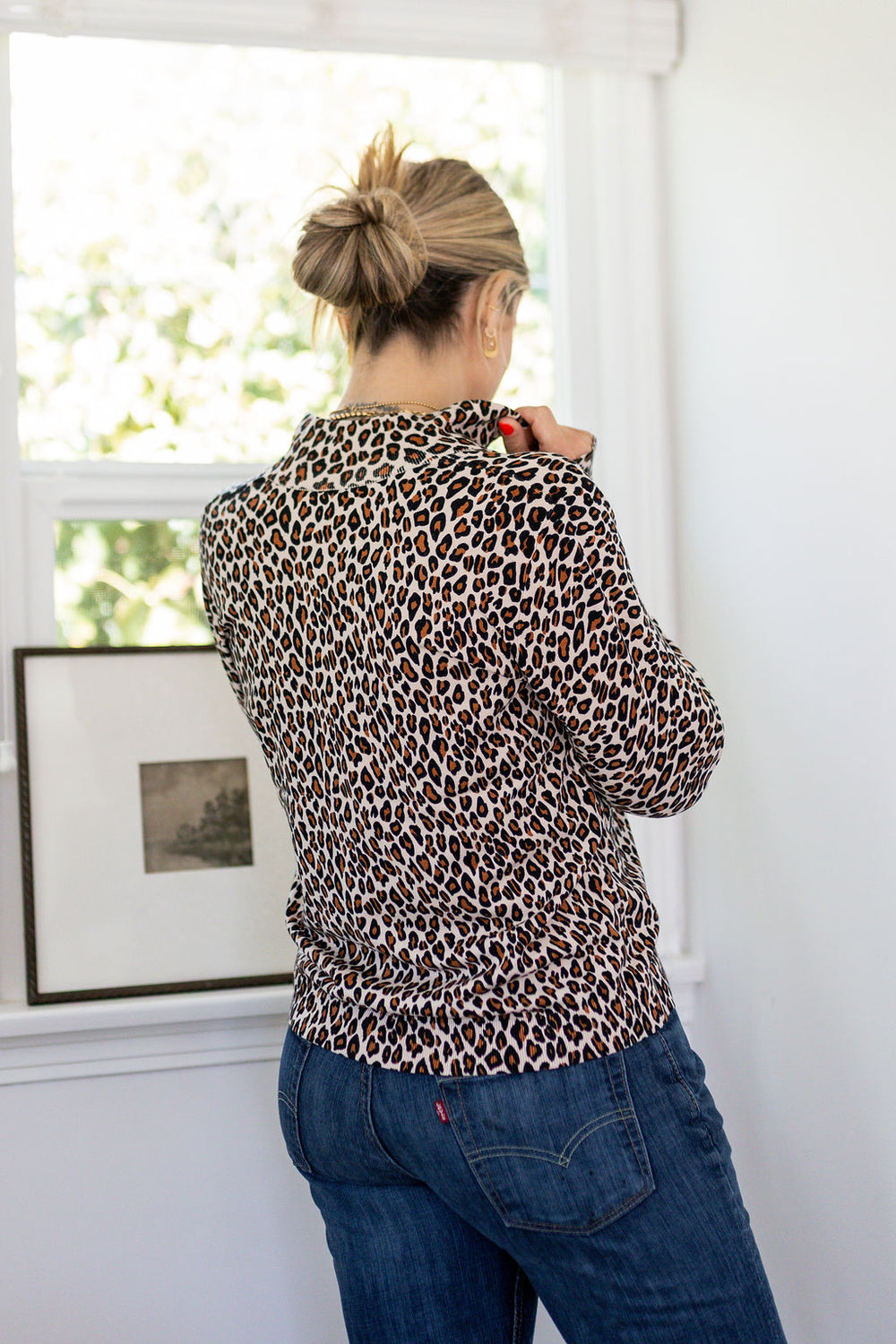 LEOPARD ZIP-CAMEL - Kingfisher Road - Online Boutique