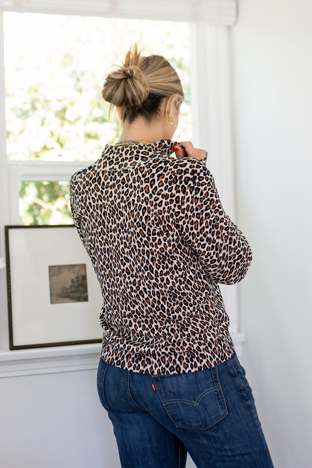 LEOPARD ZIP-CAMEL - Kingfisher Road - Online Boutique