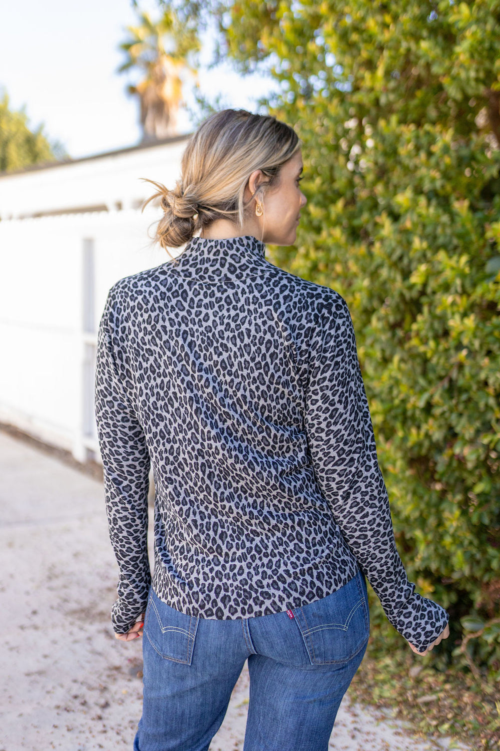 LEOPARD ZIP-HEATHER - Kingfisher Road - Online Boutique