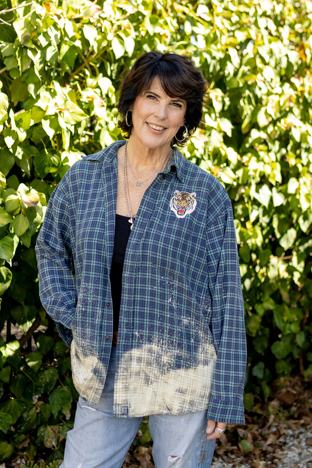 FIERCE TIGER FLANNEL - Kingfisher Road - Online Boutique