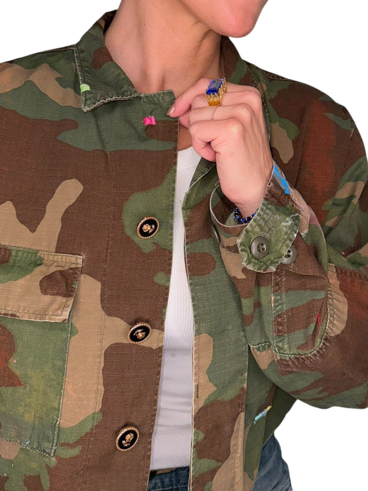 KFR VINTAGE DENIM JACKET-BRUCE - Kingfisher Road - Online Boutique