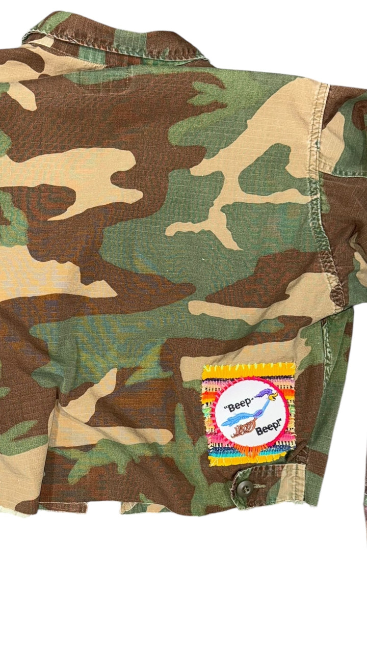 KFR VINTAGE DENIM JACKET-BRUCE - Kingfisher Road - Online Boutique