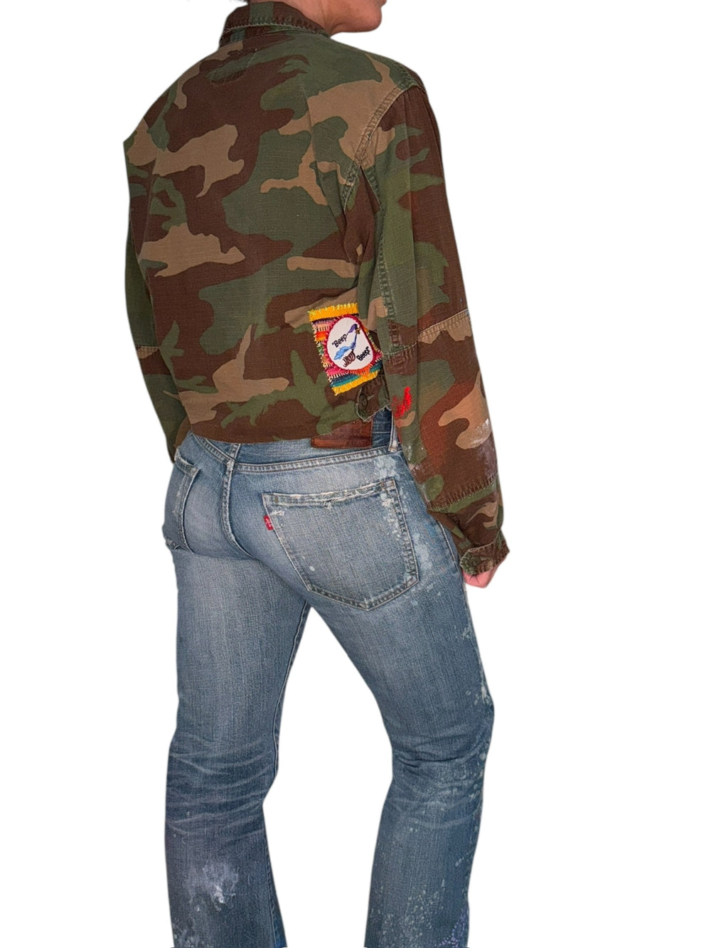 KFR VINTAGE DENIM JACKET-BRUCE - Kingfisher Road - Online Boutique