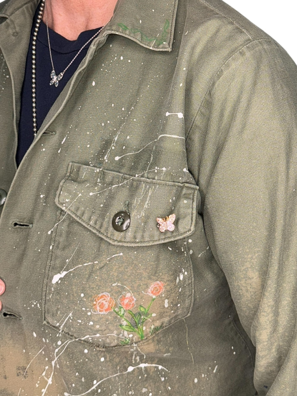 KFR VINTAGE DENIM JACKET-KELLEN - Kingfisher Road - Online Boutique