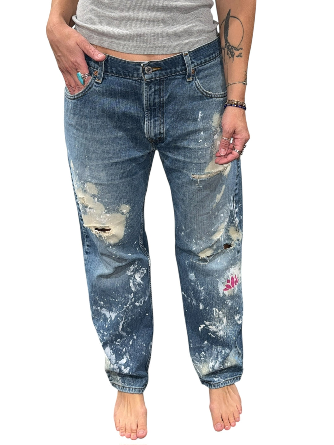 KFR VINTAGE DENIM-ANGEL-SIZE 34 - Kingfisher Road - Online Boutique