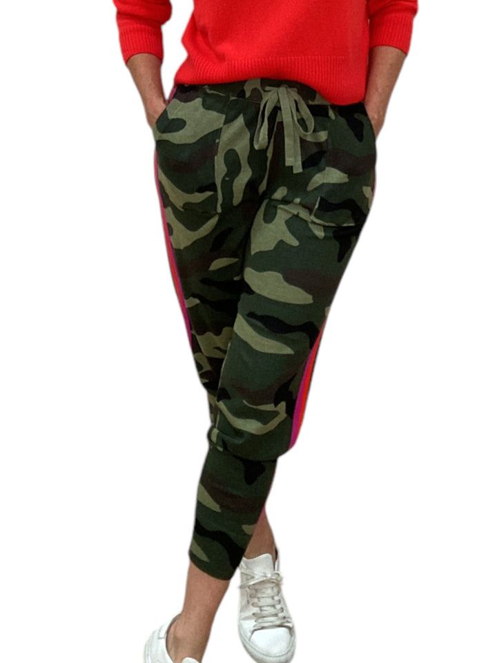 CAMO STRIPE JOGGER-MILITARY