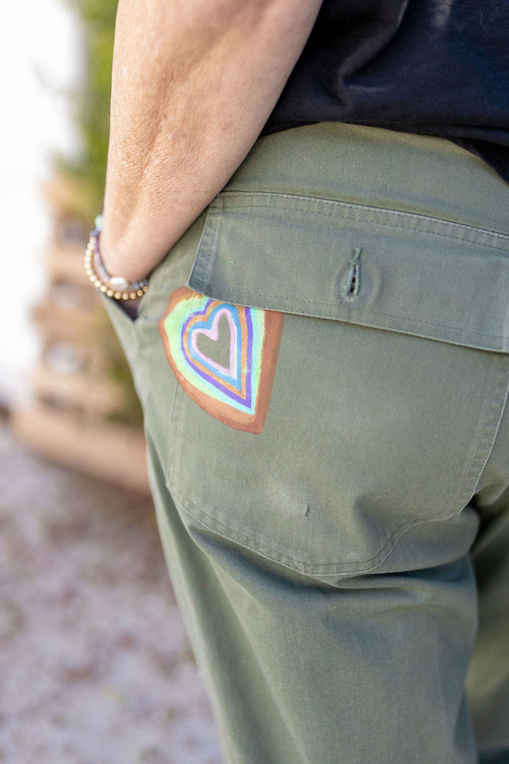 POLLY MILITARY PANTS-SIZE 36 - Kingfisher Road - Online Boutique