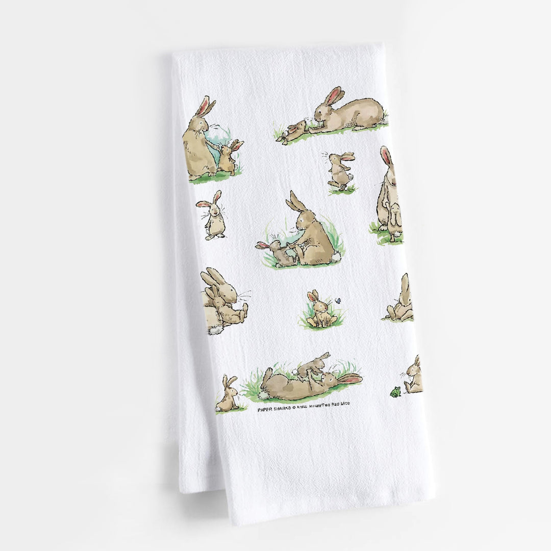 Rabbit Family Dish Towel - Kingfisher Road - Online Boutique