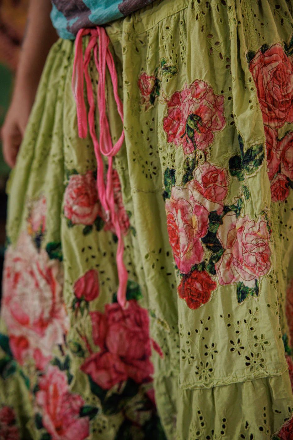 EYELET LALA SKIRT-YUZU - Kingfisher Road - Online Boutique