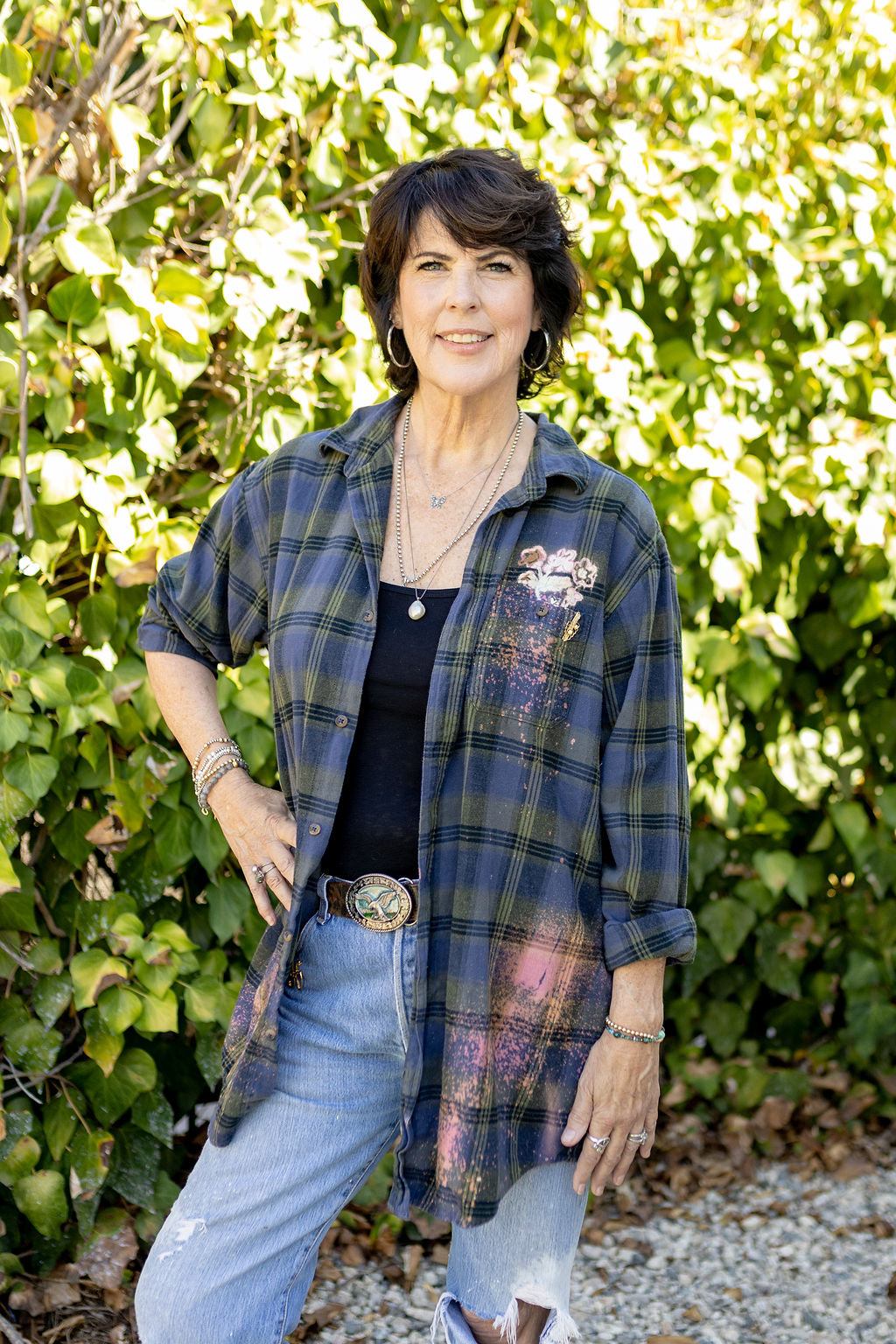 FLOWER POWER FLANNEL - Kingfisher Road - Online Boutique