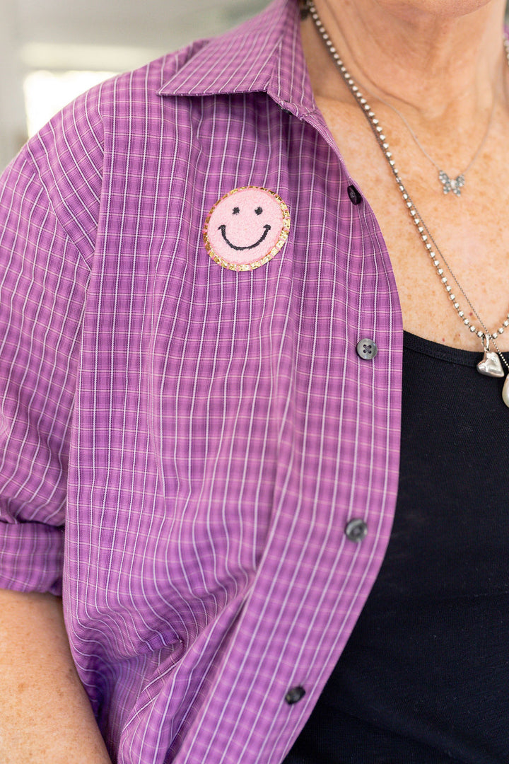 ALL SMILES BUTTON DOWN - Kingfisher Road - Online Boutique
