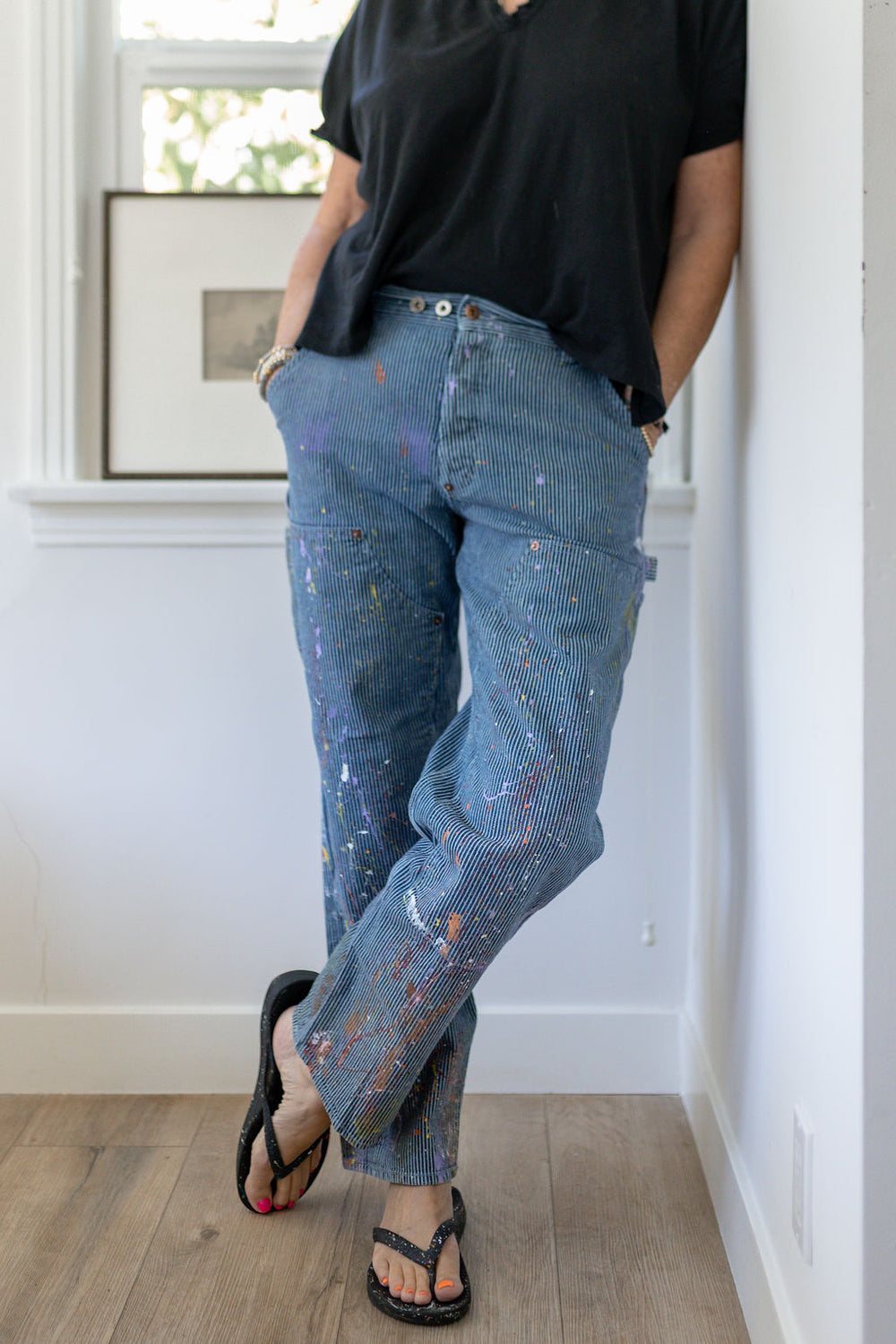 SAM PAINTER PANTS-SIZE 34 - Kingfisher Road - Online Boutique