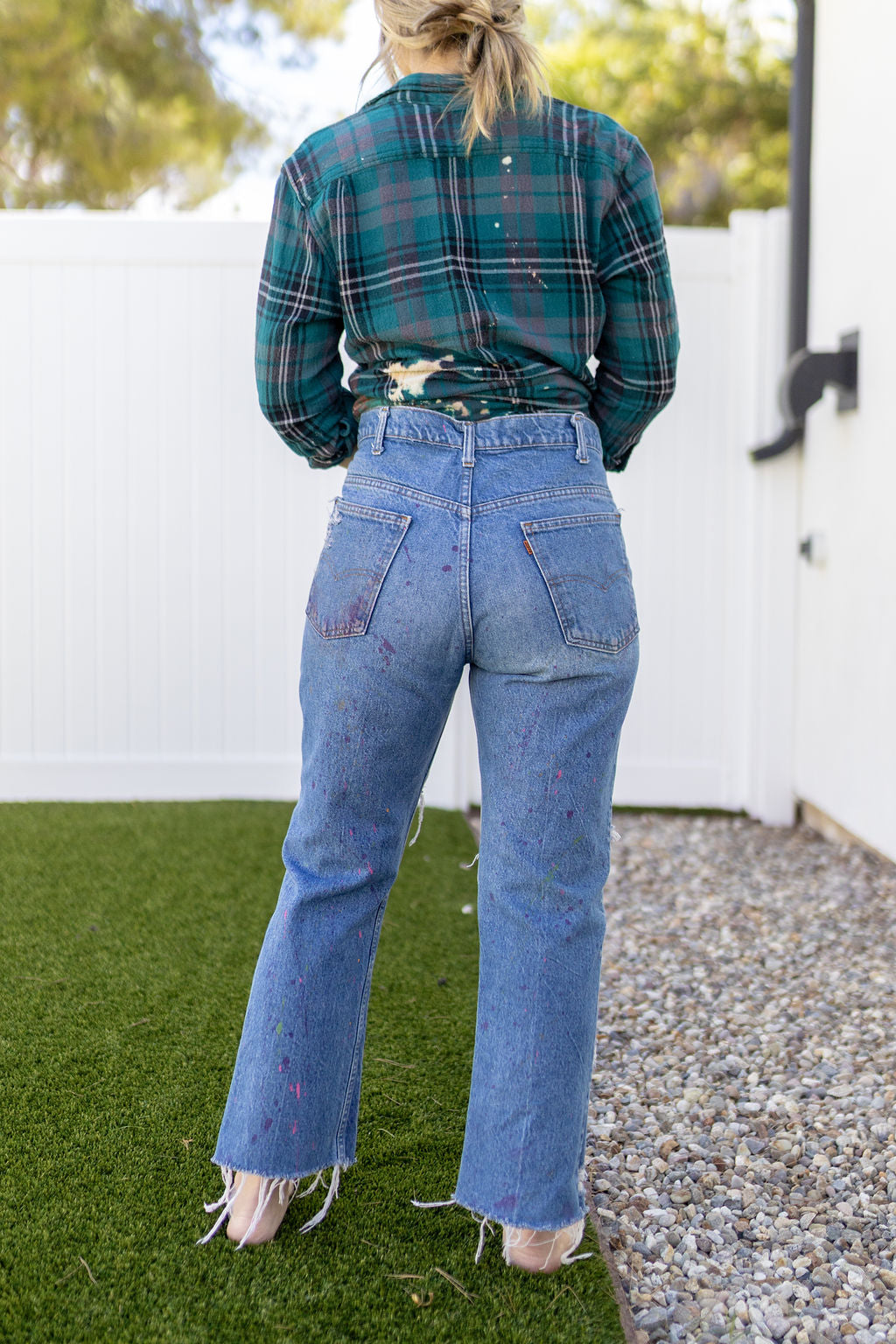 NO BAD VIBES FLANNEL - Kingfisher Road - Online Boutique