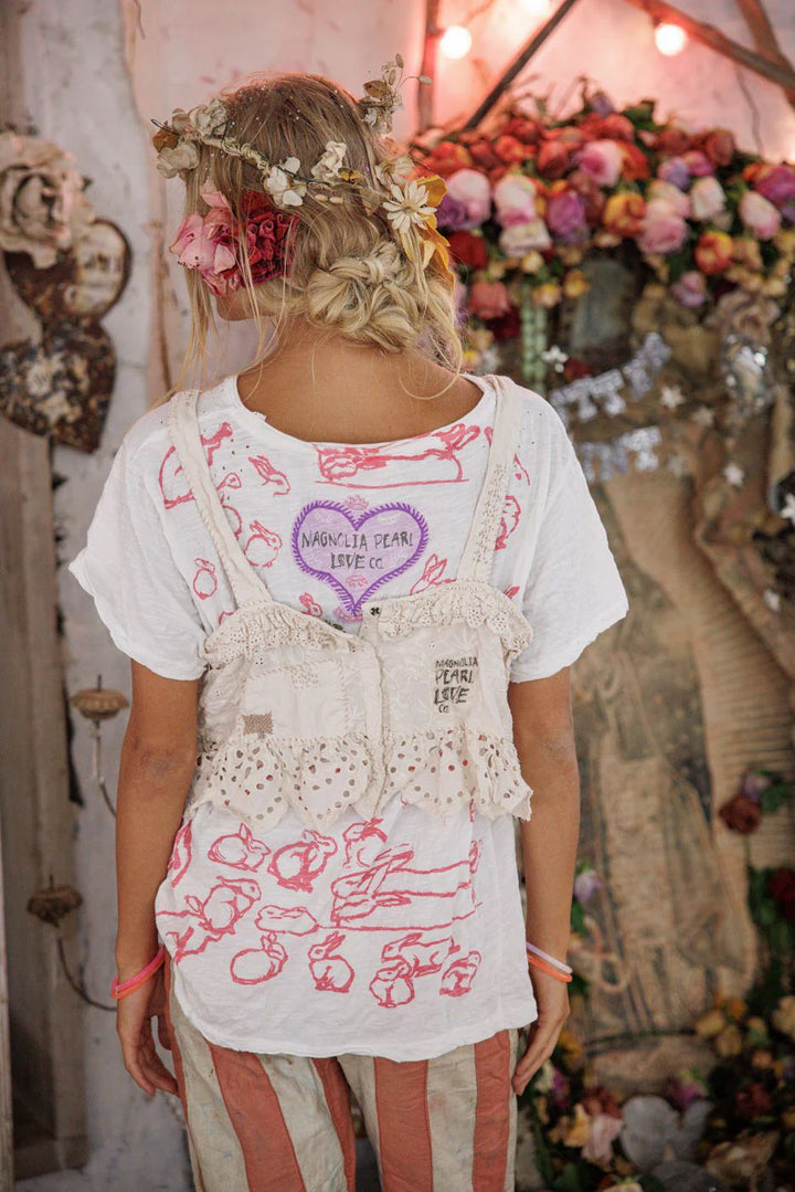 OLIVE EYELET RUFFLE CAMI-MOONLIGHT - Kingfisher Road - Online Boutique