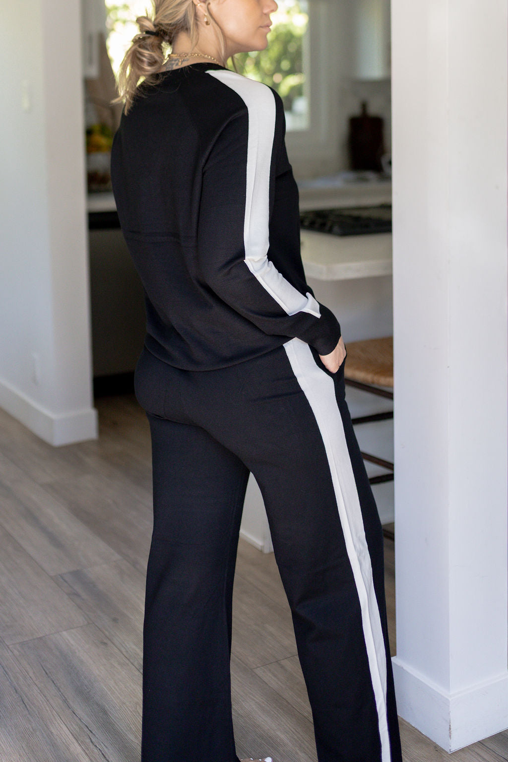 TECHNO TRACK PANT-BLACK - Kingfisher Road - Online Boutique