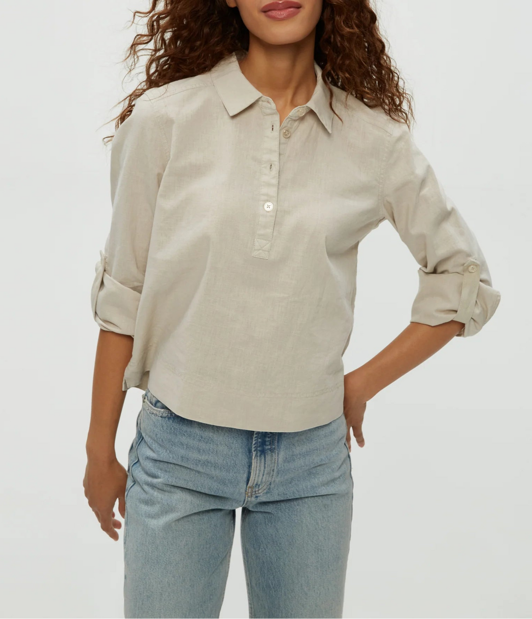 NAT COLLAR SHIRT-WINDCHIME - Kingfisher Road - Online Boutique
