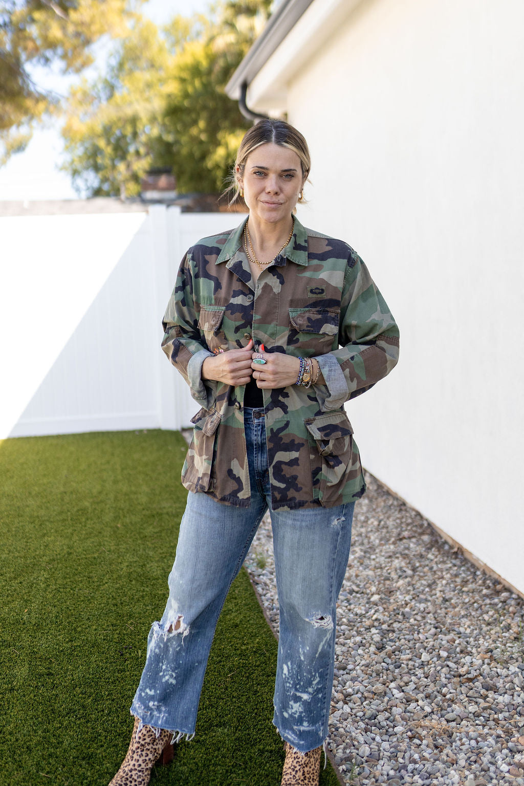 WILDFLOWER CAMO JACKET - Kingfisher Road - Online Boutique