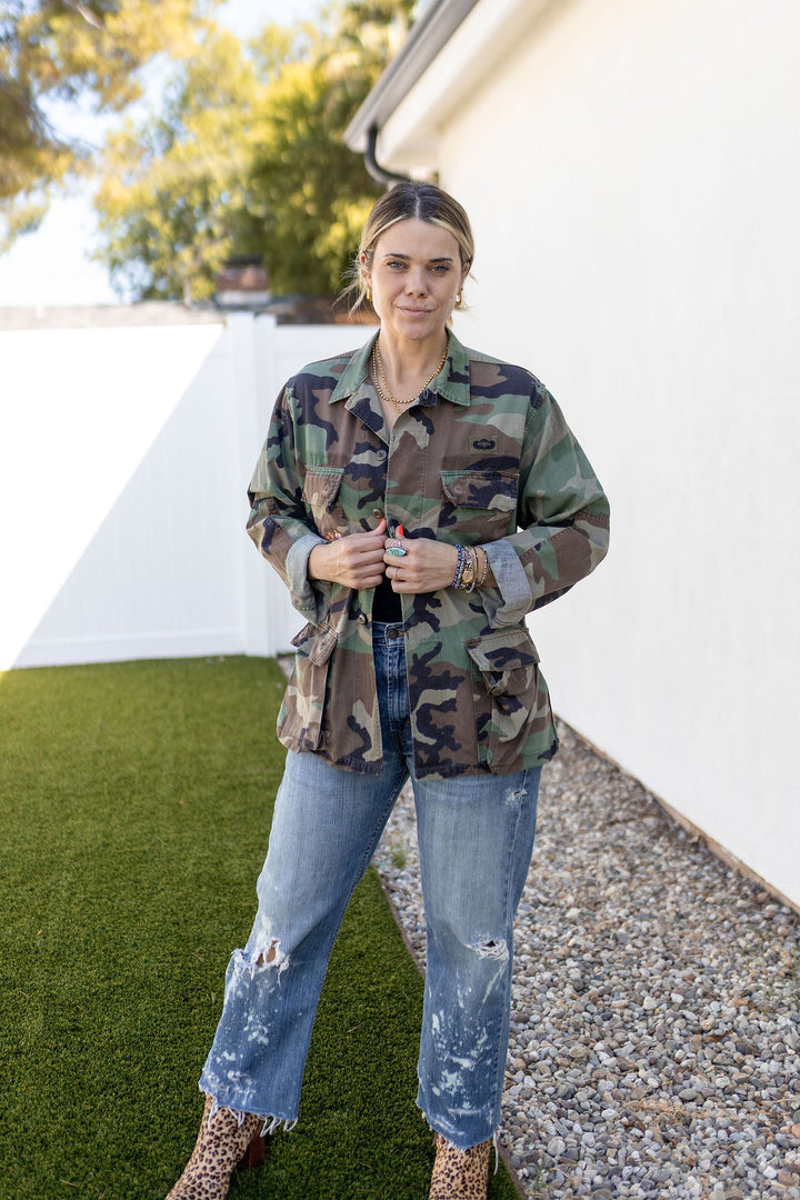 WILDFLOWER CAMO JACKET - Kingfisher Road - Online Boutique