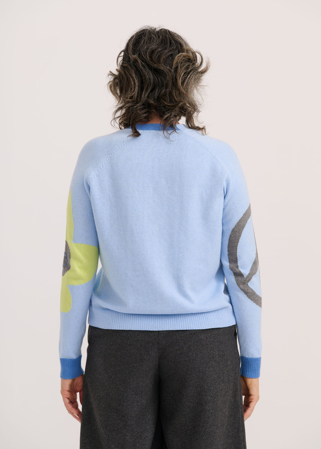 FLOWER & PEACE CARDI-SKY - Kingfisher Road - Online Boutique