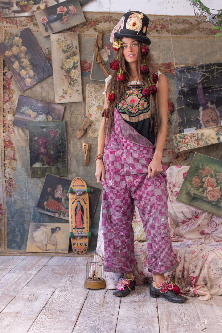 PATCHWORK LOVE OVERALLS-MCGEE