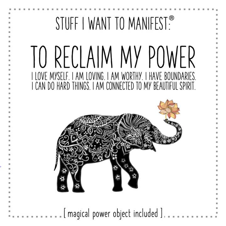 TO RECLAIM MY POWER