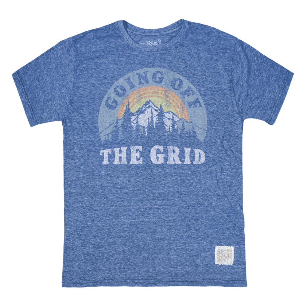 GOING OFF THE GRID TEE-ROYAL - Kingfisher Road - Online Boutique