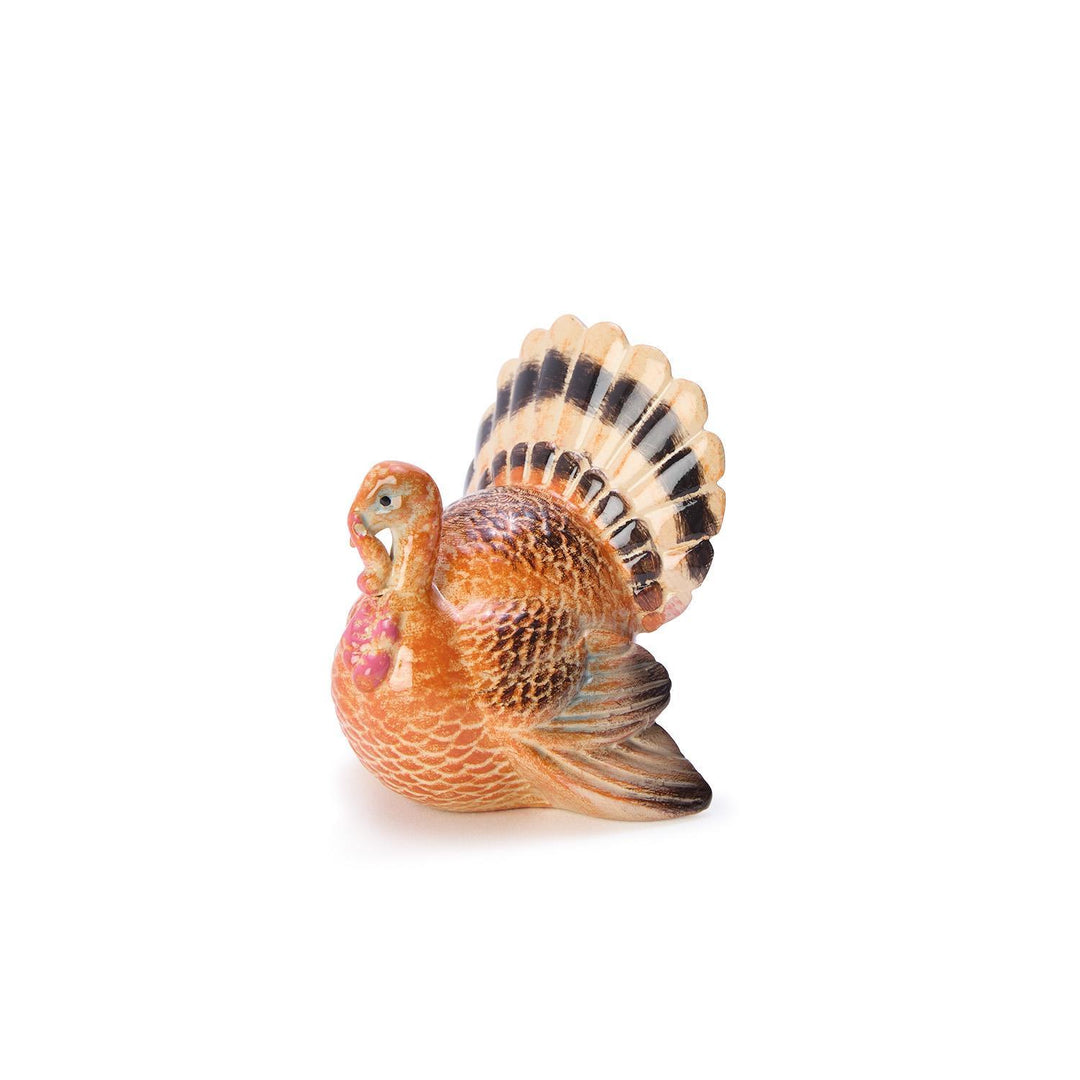 NATURAL HAND-PAINTED TURKEY - Kingfisher Road - Online Boutique