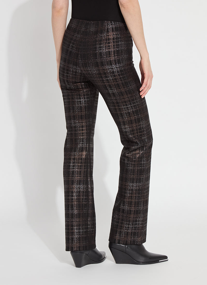 ELYSSE PANT-NIGHT OUT PLAID