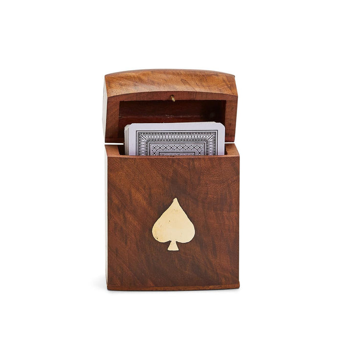 WOOD CRAFTED PLAYING CARDS