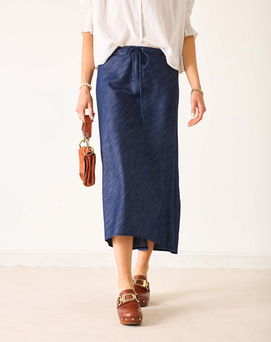 AIX MAXI SKIRT-NIGHT RAIN - Kingfisher Road - Online Boutique