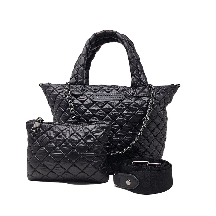 JADE TOTE BAG-BLACK