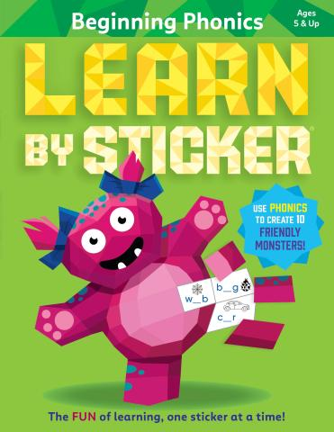 LEARN BY STICKER: BEGINNING PHONICS