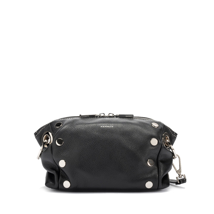 DANIEL CROSSBODY CLUTCH SML-TEMPO BLACK/SILVER