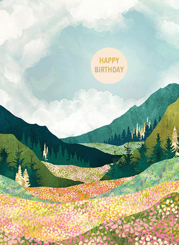 SPRING FLOWER VISTA BIRTHDAY - Kingfisher Road - Online Boutique