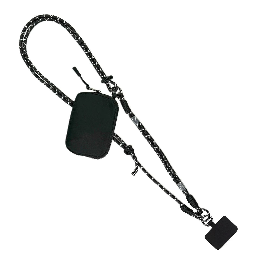ACTIVE CROSSBODY W/ POUCH TWIN ROPE-BLACK - Kingfisher Road - Online Boutique