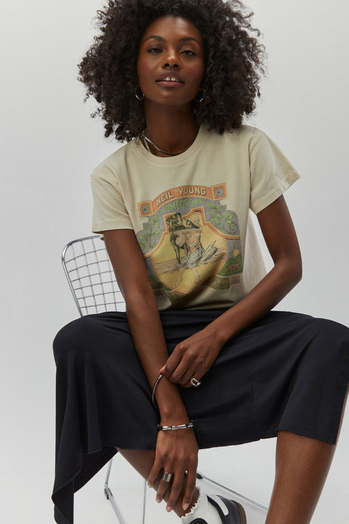 NEIL YOUNG HOME GROWN TOUR TEE - Kingfisher Road - Online Boutique