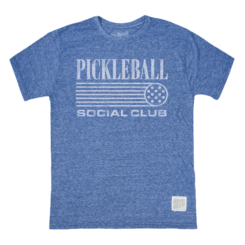 PICKLEBALL SOCIAL CLUB TEE-ROYAL - Kingfisher Road - Online Boutique