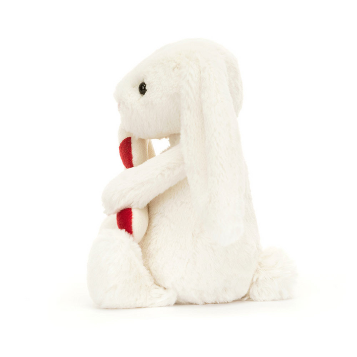 BASHFUL BUNNY WITH CANDY CANE