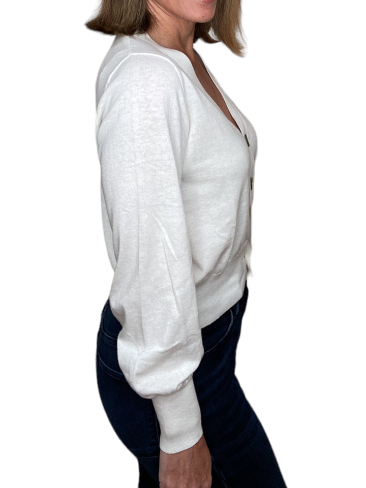 CSC JES ELEGANT CARDIGAN-WHITE - Kingfisher Road - Online Boutique