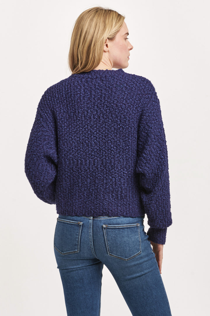 FANTINE OVERSIZED SWEATER-SKIPPER BLUE