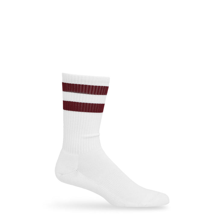 MAROON RETRO CASUAL SOCKS - Kingfisher Road - Online Boutique